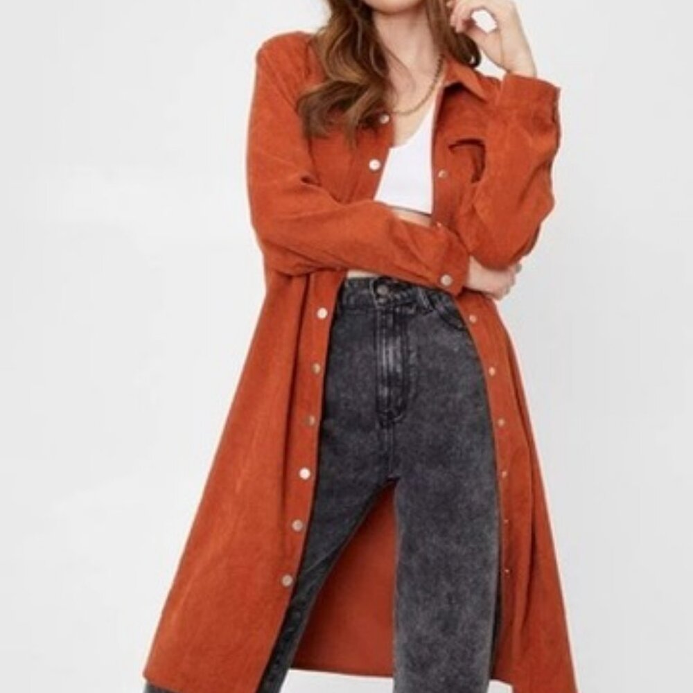Nastygal Corduroy Shacket